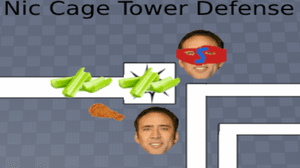 Nic Cage Tower Defense